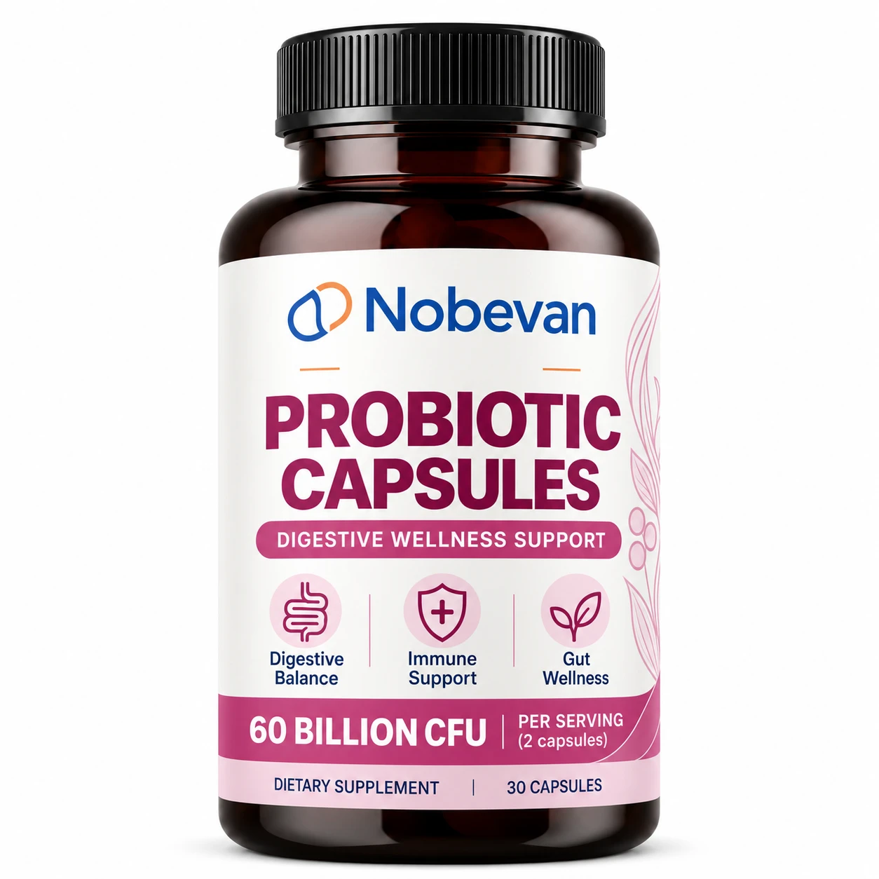 60 Billion CFU Probiotic Capsules