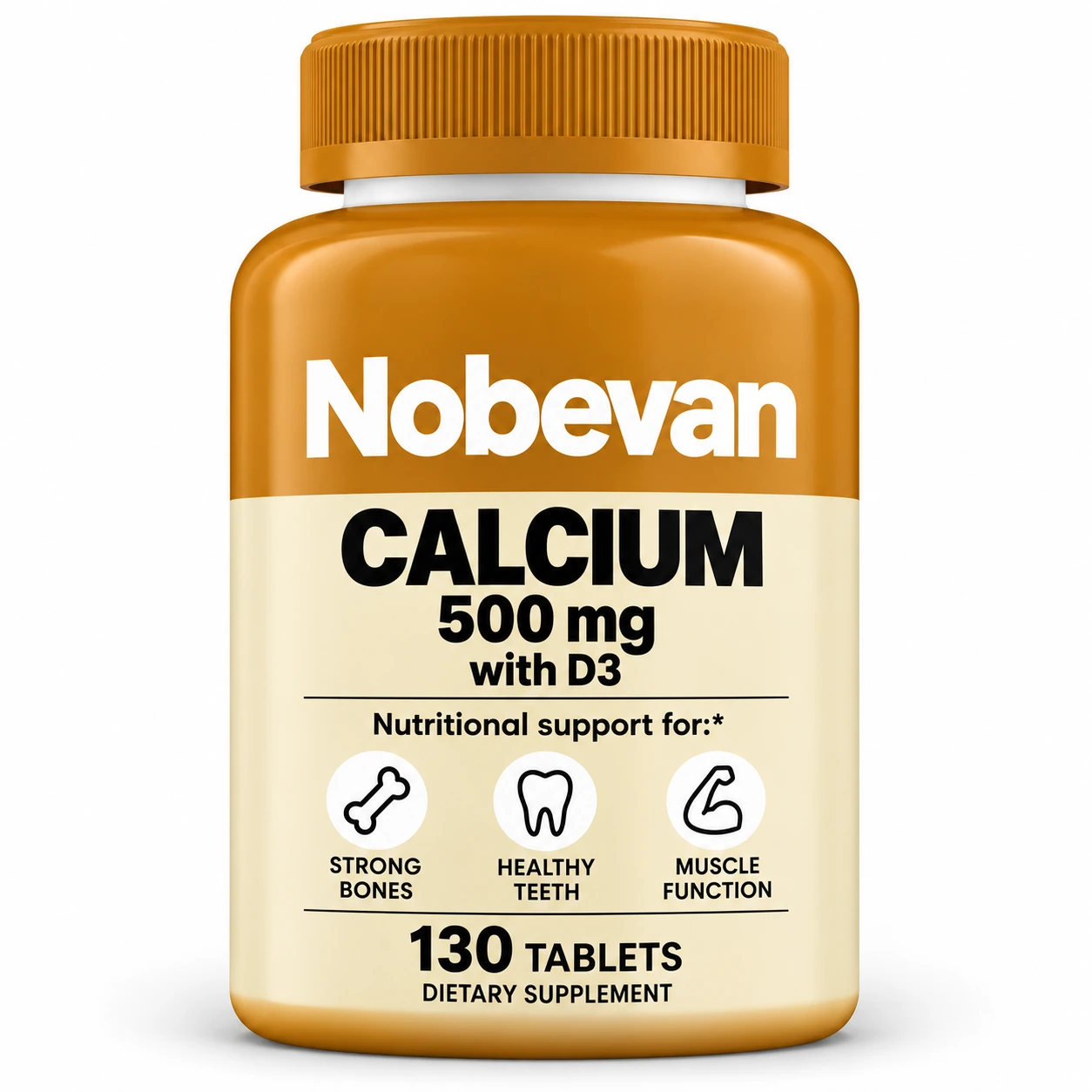 Calcium 500 mg with Vitamin D3 Tablets